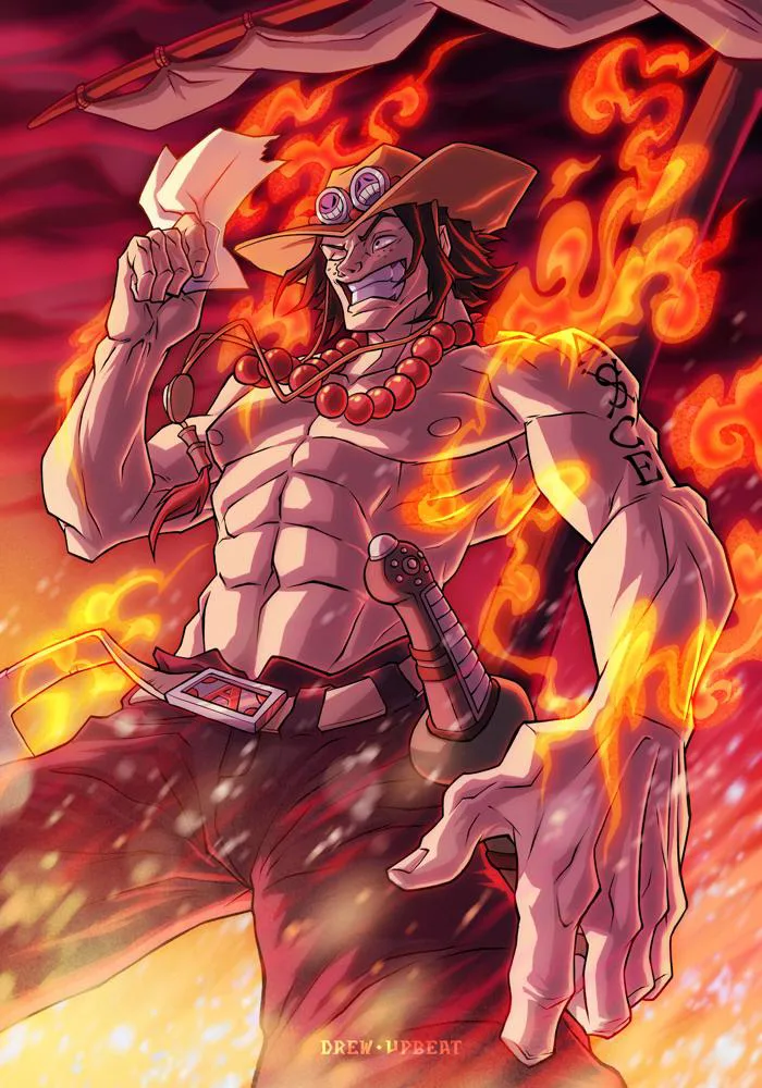 Portgas D Ace - Fanart One Piece (Cảm ơn mọi người đã ủng hộ nha. Lần này  không có tiết lộ gì đâu.) : r/OnePiece