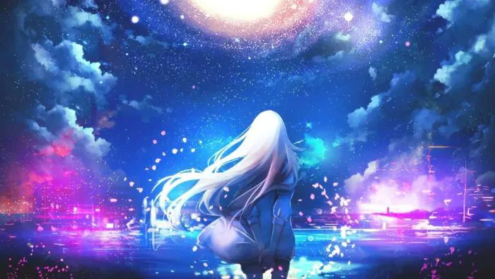 Ảnh bầu trời đêm đẹp anime: +99 hình ảnh đẹp chất lượng cao