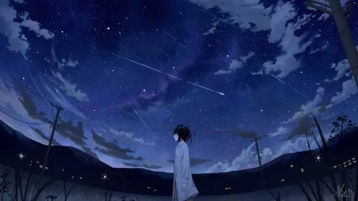 Ảnh bầu trời đêm đẹp anime: +99 hình ảnh đẹp chất lượng cao