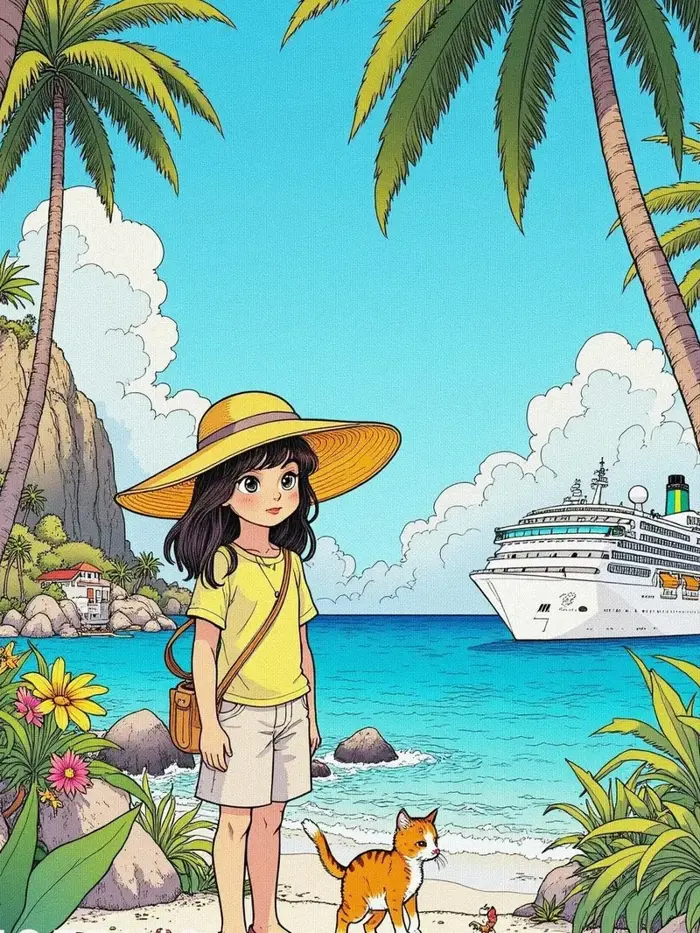 199+ Hình ảnh biển anime tuyệt đẹp, chill và đầy thơ mộng