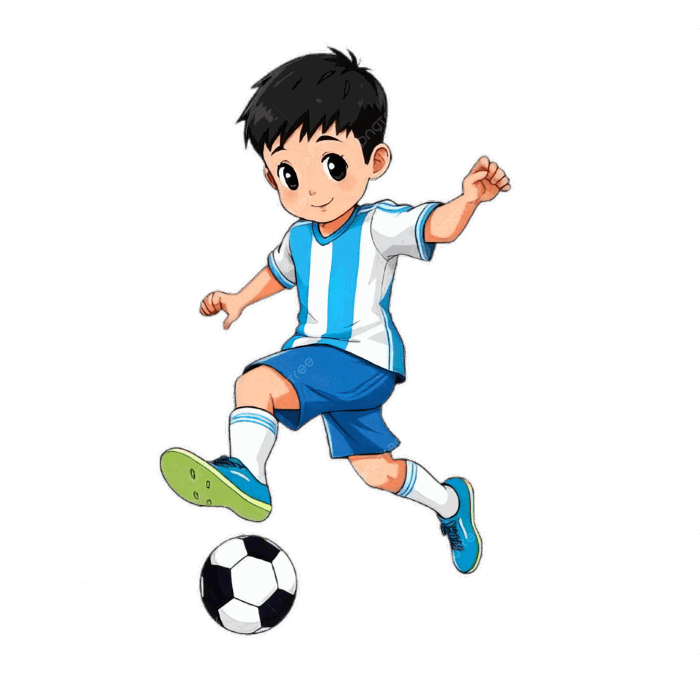 Hình ảnh Cầu Thủ Bóng đá Theo Phong Cách Anime Chàng Trai Trẻ Tư Thế Tràn  đầy Năng Lượng PNG , Anime Bóng đá P, Cậu Bé, Tư Thế Tràn đầy Năng