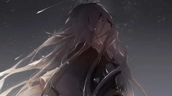 Hình ảnh anime khóc đẹp