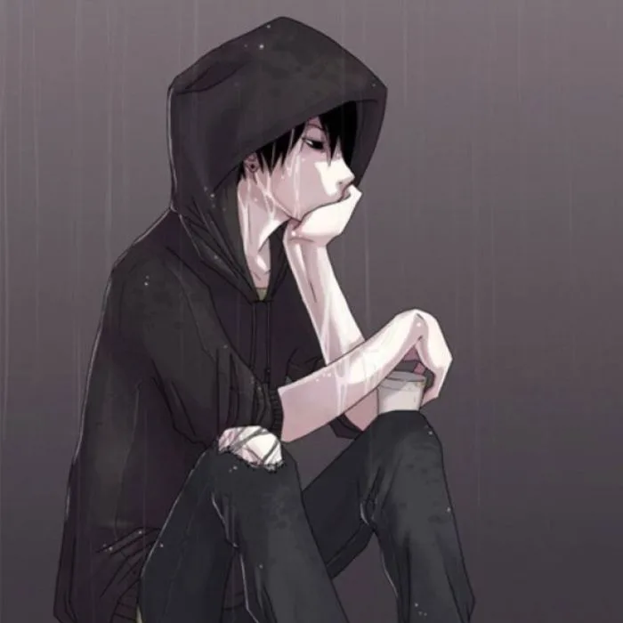 99+ ảnh anime buồn khóc, cô đơn, đáng thương nhất