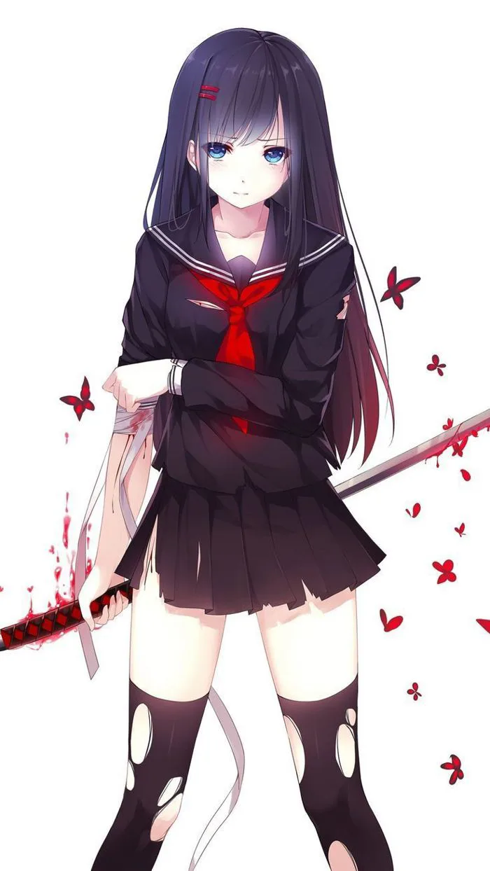 Ảnh Anime Đẹp ( 2 ) - Anime Cầm Kiếm + Lưỡi Hái - Wattpad