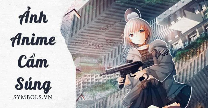 Ảnh Anime Cầm Súng Ngầu Nam Nữ [37+ Hình Lạnh Lùng Chất Nhất]