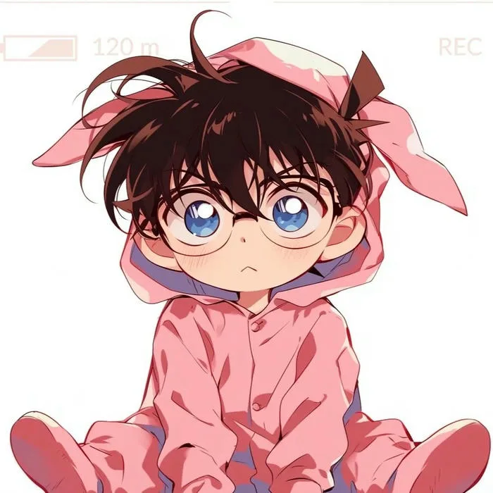 90+ Ảnh Conan chibi cute, đáng yêu hết nấc cho fan thám tử