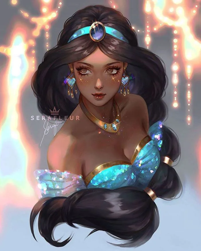 Công chúa Disney và dàn nhân vật anime đẹp lung linh qua loạt fan art đậm  chất huyền huyễn