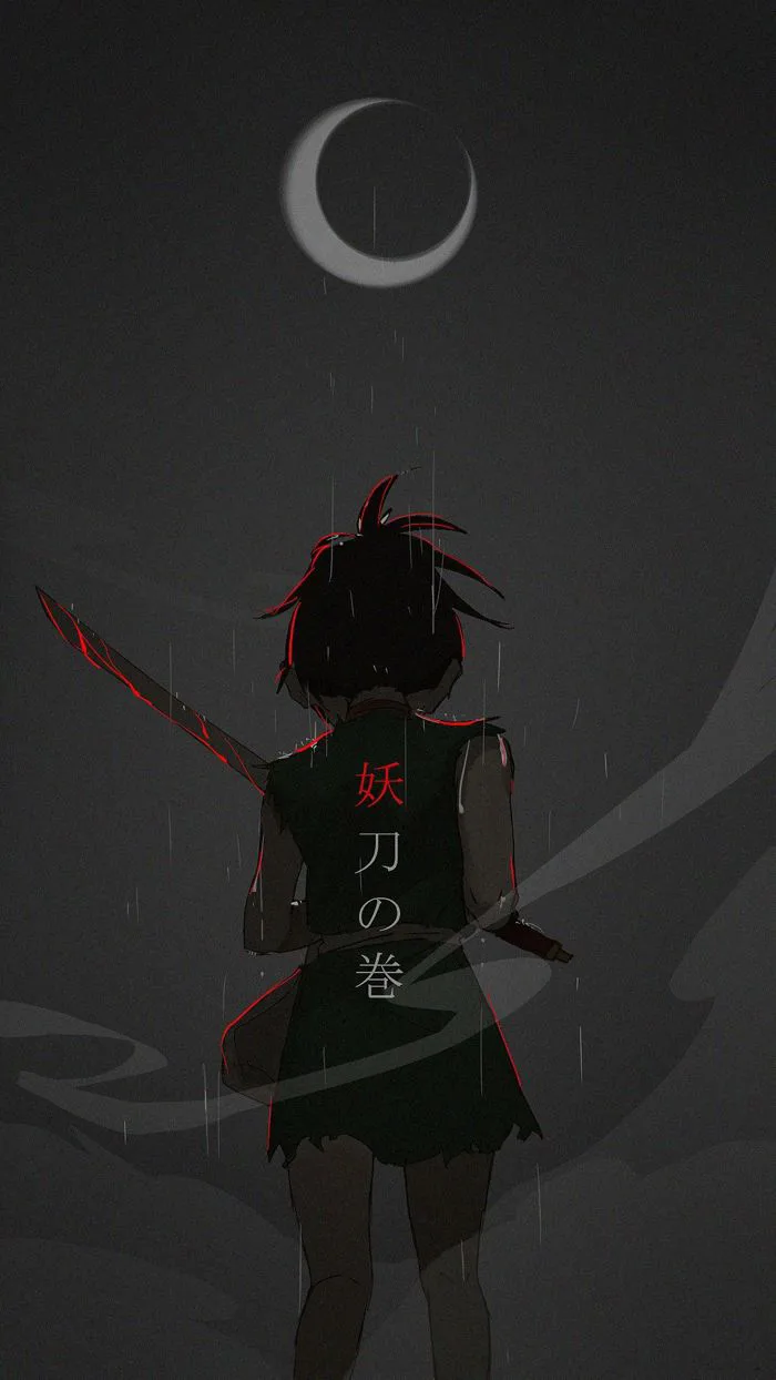 Hình ảnh Anime màu đen - Hình nền Anime đen, tối màu đẹp nhất