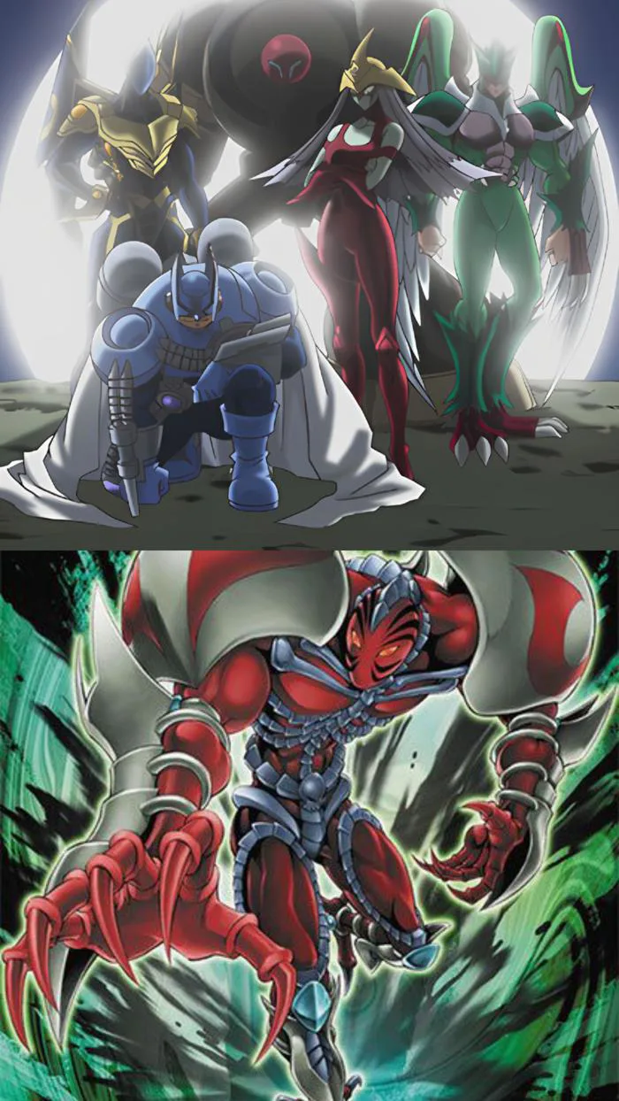 Điên thật đấy, Elemental HERO of Darkness ở Main Deck trong Anime chưa bao  giờ được chụp ảnh cùng các Elemental HERO Main Deck đặc trưng khác của  Judai trong Anime: :