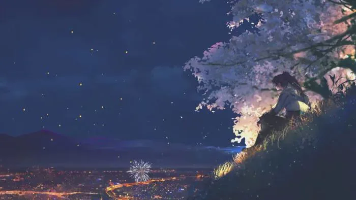 Ảnh bầu trời đêm đẹp anime: +99 hình ảnh đẹp chất lượng cao