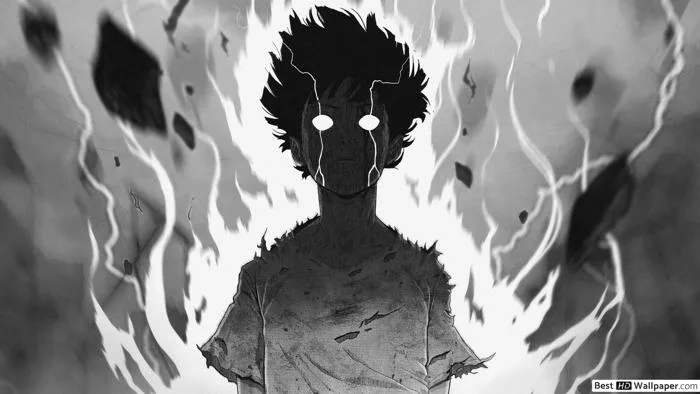 Hình nền anime đen trắng đẹp