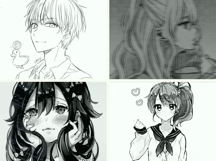 154+ Ảnh Anime Trắng Đen Nữ: Nét Đẹp Tối Giản Đầy Chiều Sâu