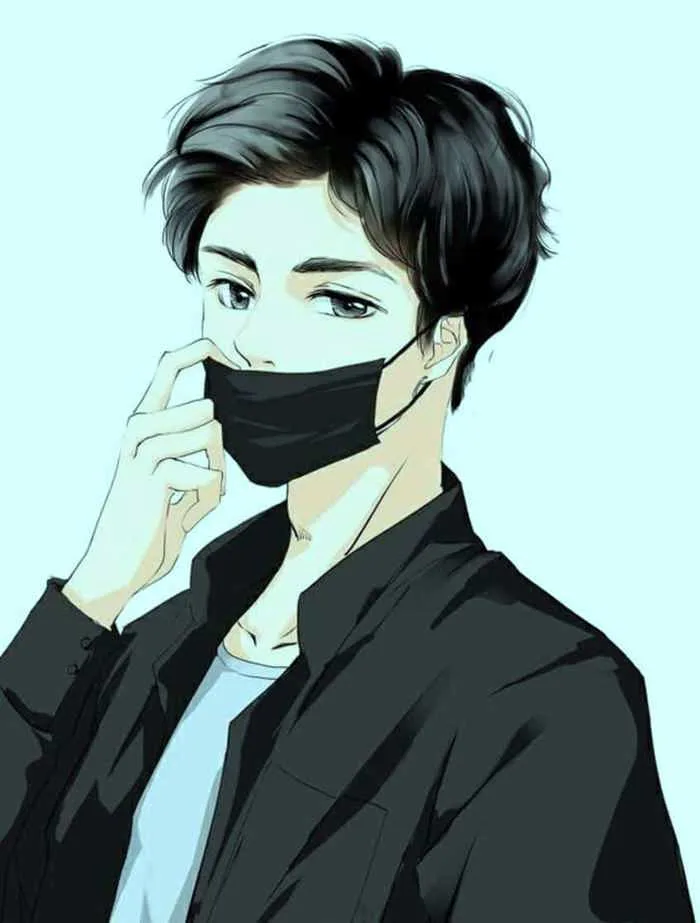 Ảnh Anime Đeo Khẩu Trang Ngầu Nam Nữ [83+ Hình Nền Chất]