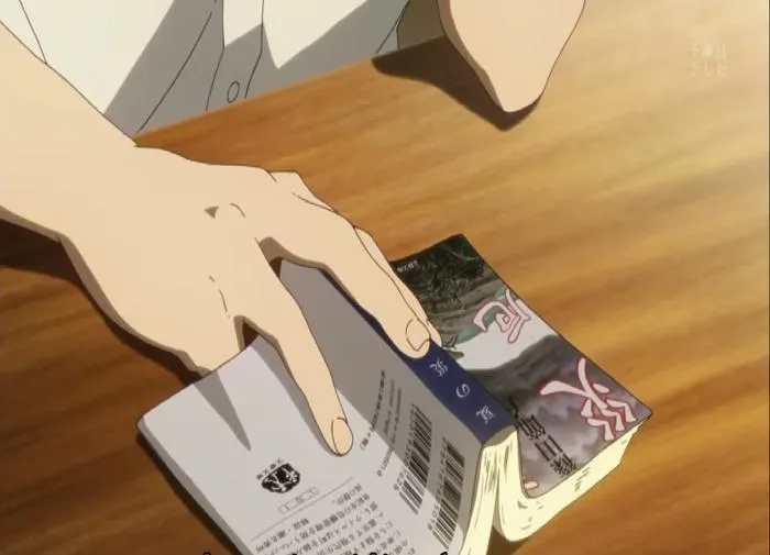 Oreki đang đọc sách gì vậy? : r/hyouka