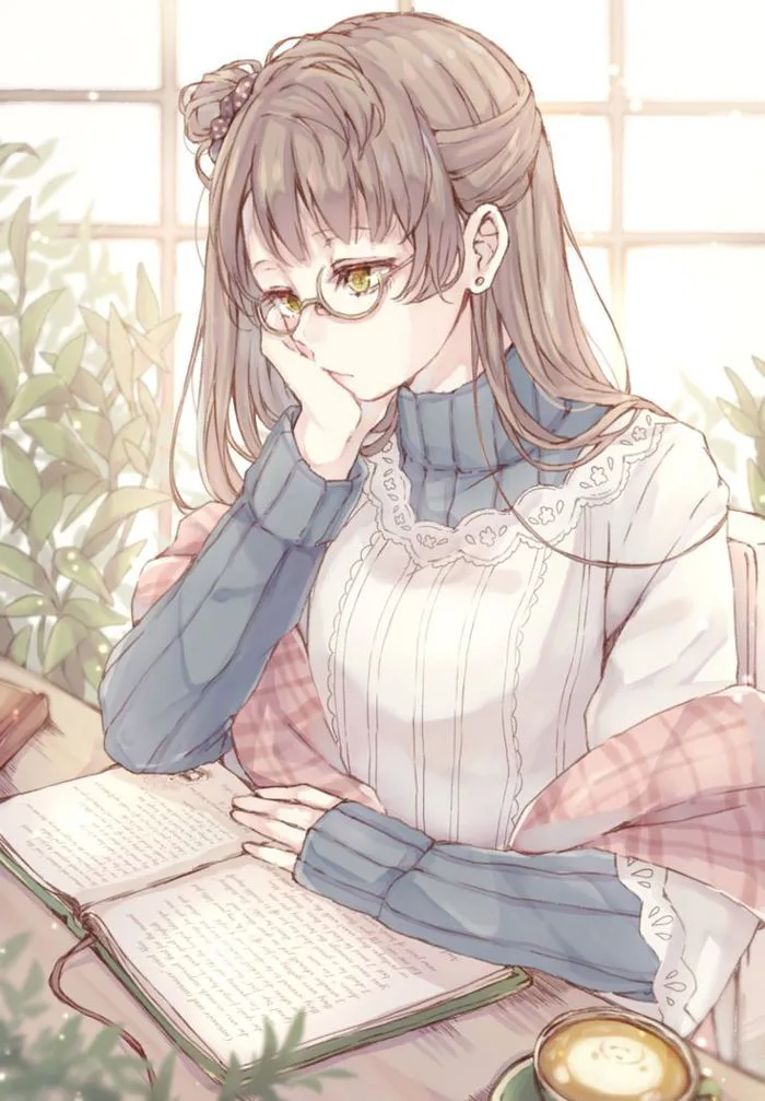 Ảnh Anime Ngồi Học, Xích Đu, Bên Cửa Sổ [122+ Hình Anime Ngồi Cute]