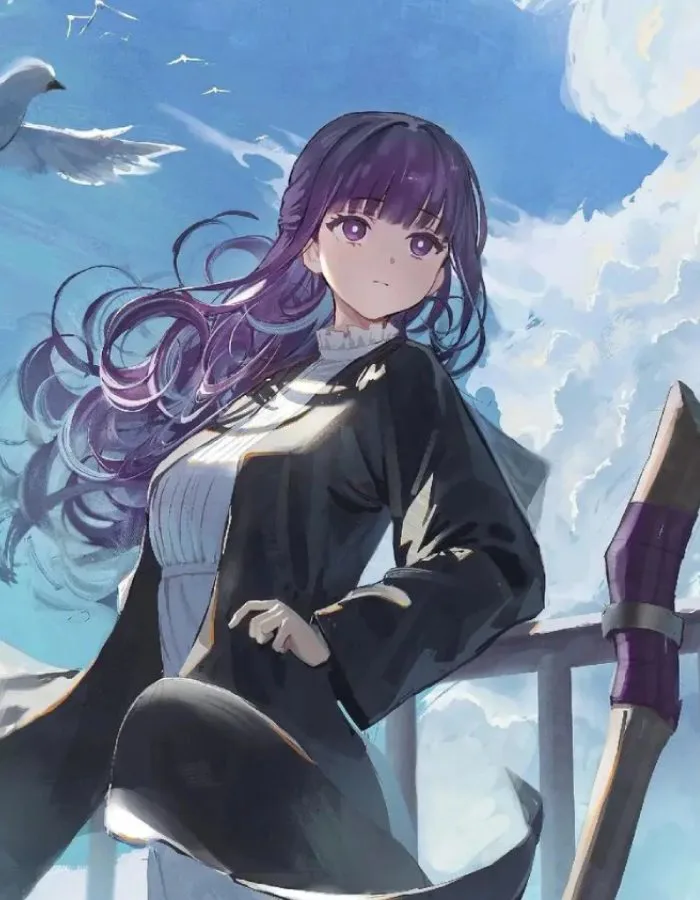Kho 133+ ảnh Fern anime nhẹ nhàng mang màu sắc phép thuật