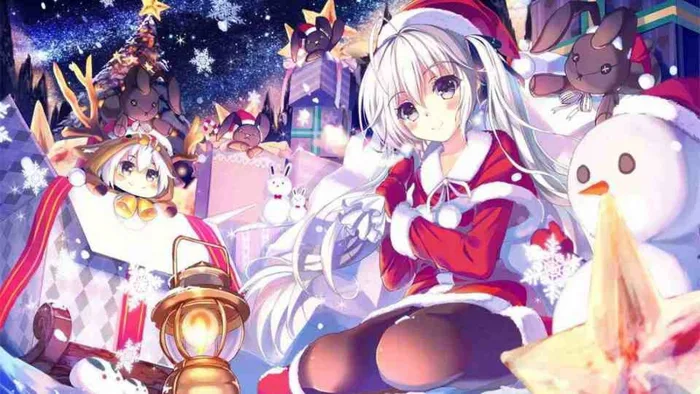 Chiêm ngưỡng loạt anime hình ảnh Giáng sinh cute, độc đáo, chắc chắn sẽ  khiến bạn không thể rời mắt