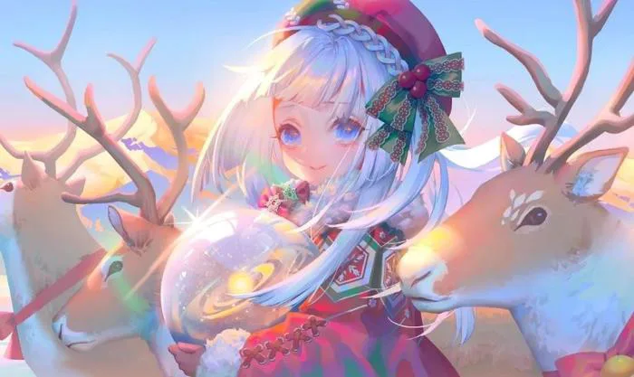 10.000+ ảnh anime Giáng sinh chibi cute, đẹp 2026