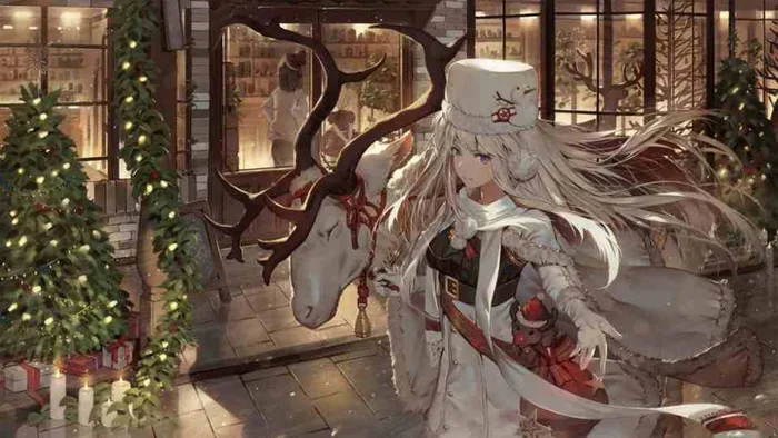 Chiêm ngưỡng loạt anime hình ảnh Giáng sinh cute, độc đáo, chắc chắn sẽ  khiến bạn không thể rời mắt