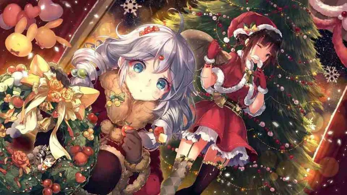 Chiêm ngưỡng loạt anime hình ảnh Giáng sinh cute, độc đáo, chắc chắn sẽ  khiến bạn không thể rời mắt