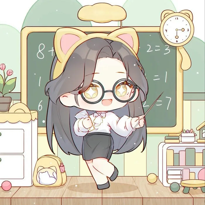 120+ bộ hình ảnh cô giáo chibi đứng lớp cực kỳ dễ thương