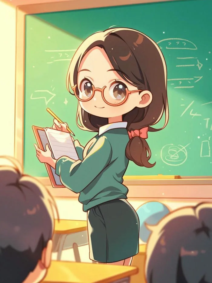 120+ bộ hình ảnh cô giáo chibi đứng lớp cực kỳ dễ thương