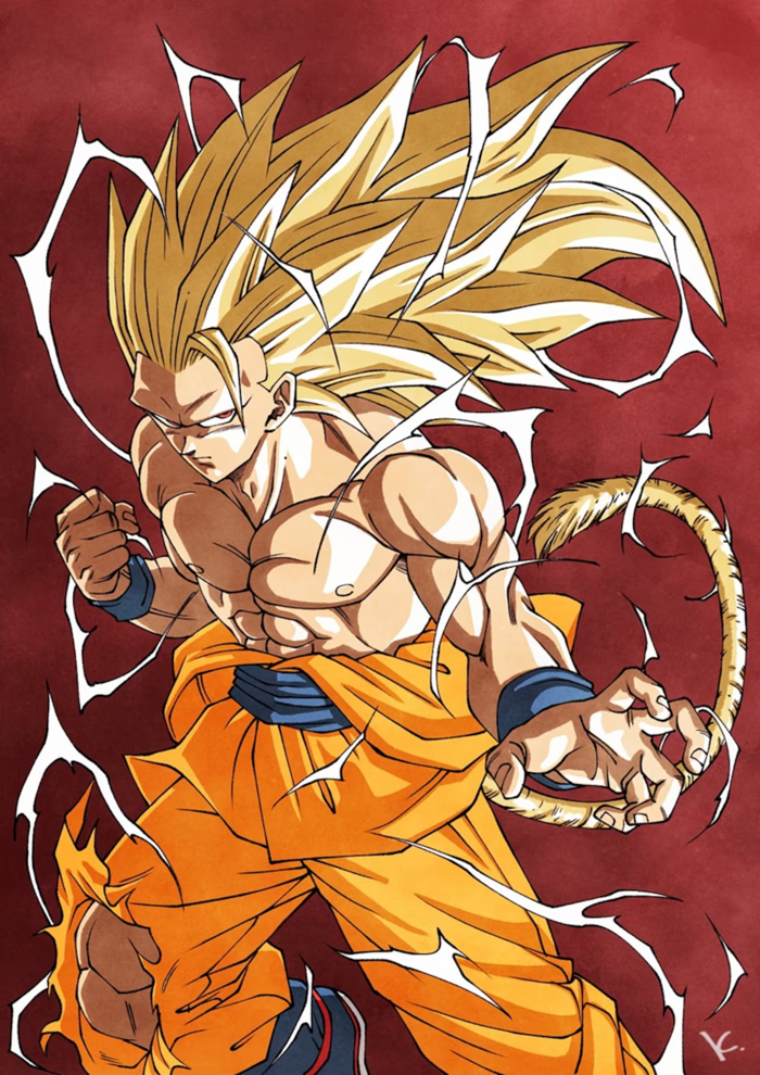 Dragon Ball: Hình dạng lai giữa cấp 3 và 4 của Goku gọi tên Super Saiyan 3.5