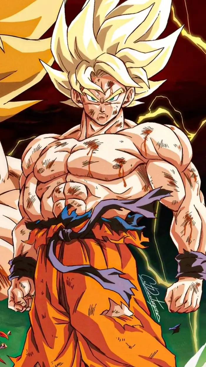 Bộ ảnh Son Goku chiến đấu cực ngầu dành cho fan Dragon Ball