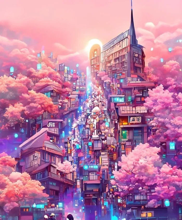 Hình ảnh Anime phong cảnh hiếm tuyệt đẹp