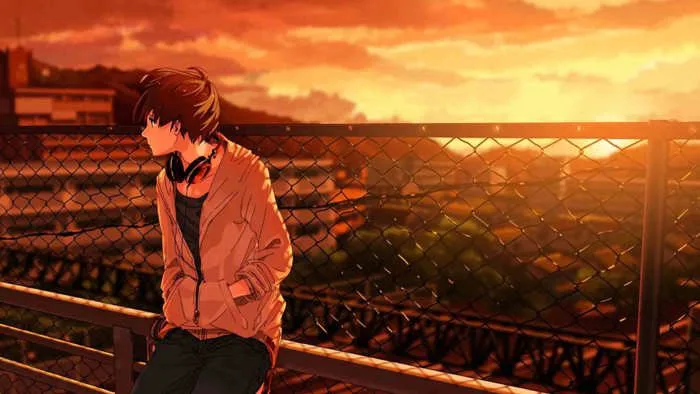 99+ Ảnh Phong Cảnh Anime Buồn 🌇🌃🌌, Bầu Trời Đêm, Hoàng Hôn, Thành Phố  Buồn