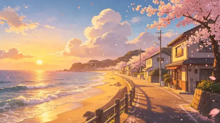 Top 154+ ảnh hoàng hôn anime đẹp, lãng mạn và đầy tâm trạng