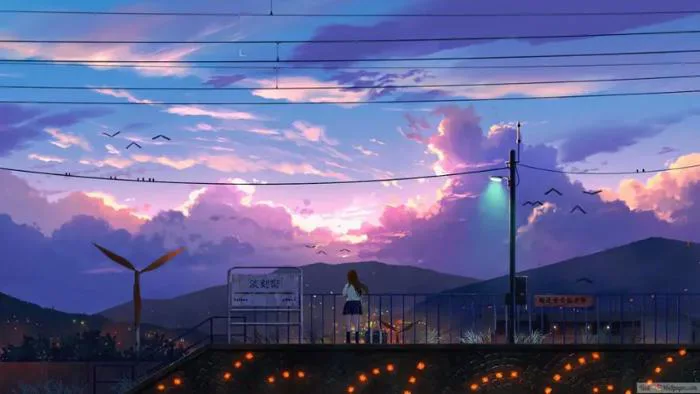 Ảnh phong cảnh anime: 101 mẫu tranh đẹp nhất!