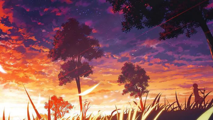 Hoàng hôn Anime [3840x2160] : r/wallpapers