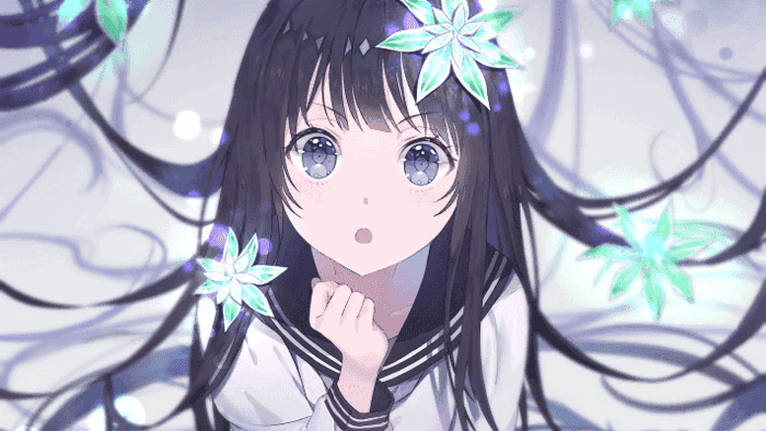 Xem hình ảnh anime nữ dễ thương và đáng yêu với trang phục học sinh