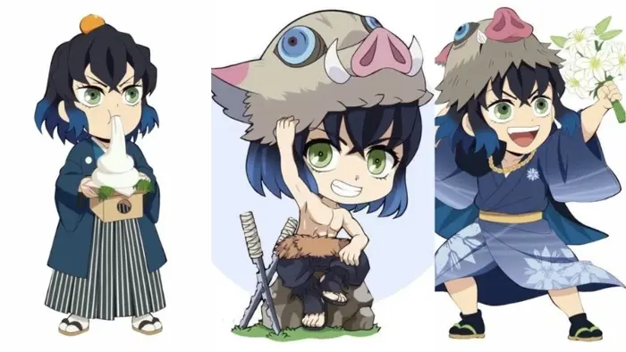 Top ảnh inosuke chibi cute cho fan Kimetsu no Yaiba