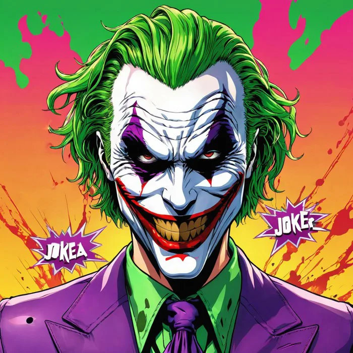 Joker Anime Character | Stable Diffusion Trực tuyến