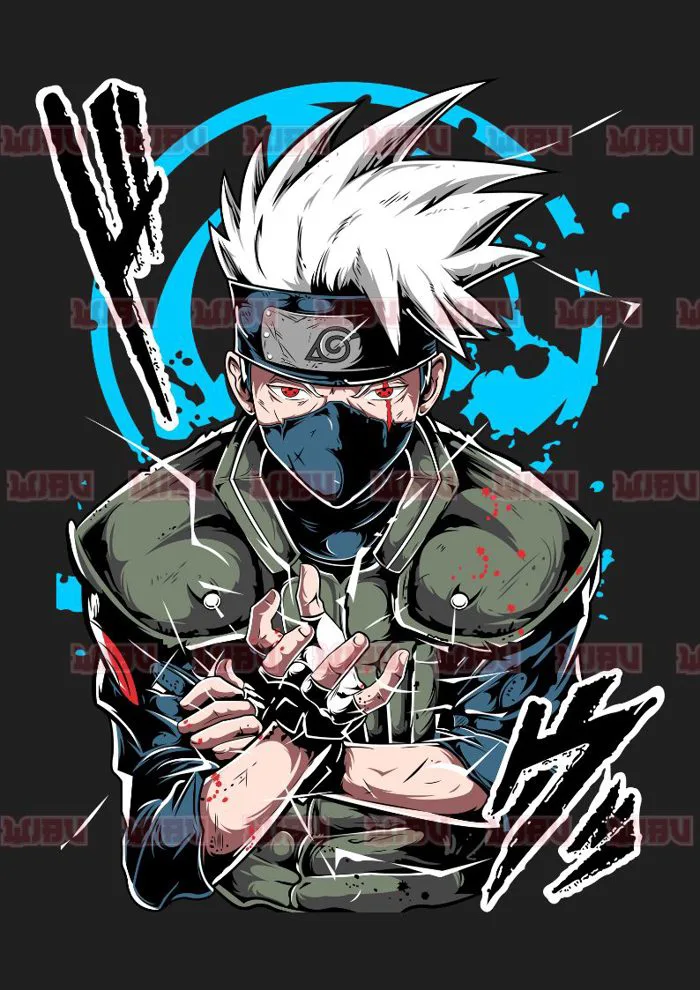 Áo thun Wibu Hatake Kakashi K3
