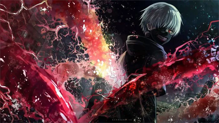 Hình Ảnh Kaneki Ken Ngầu Lòi, Đẹp Kinh Dị, Nhìn Thật Đáng Sợ