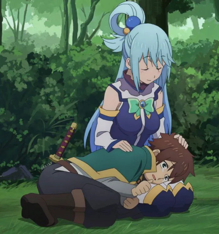 9 Kazuma x Aqua ý tưởng | anime, nghệ thuật anime, otaku