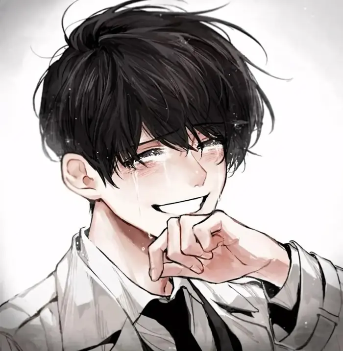 TOP 10 Avatar Ảnh Anime Nam ĐẸP Buồn Khóc Quay Lưng, Đen Trắng