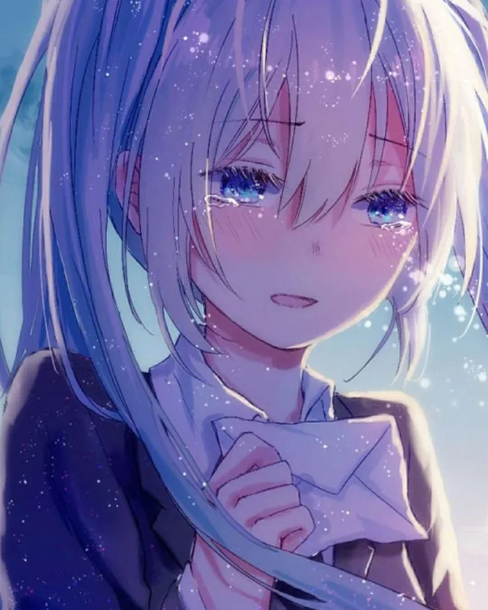30+ Ảnh anime nữ buồn khóc cô đơn với tâm trạng đầy cảm xúc