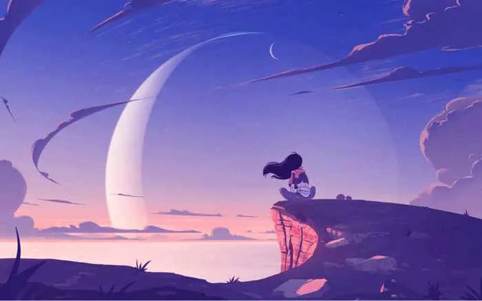 61+ Ảnh Anime Chill Phong Cảnh Đẹp 4K Nam Nữ, Buồn Cute