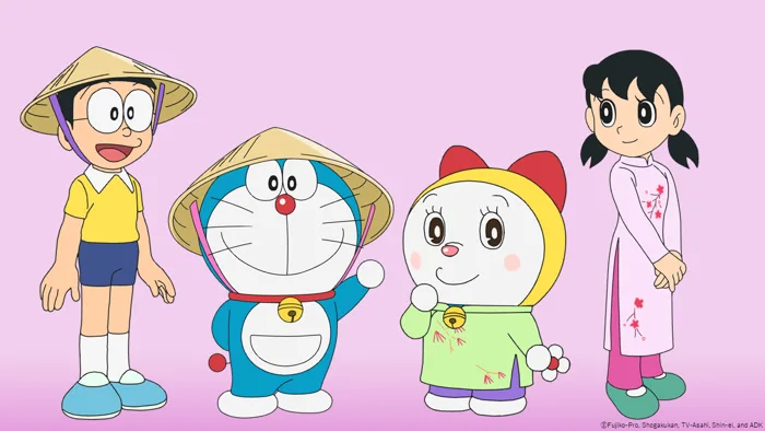 Doraemon tập Việt Nam khiến fan sĩ cực độ: Shizuka mặc áo dài quá xinh,  loạt địa danh nổi tiếng xuất hiện