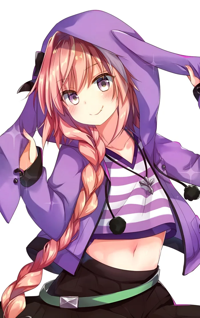 Hình Nền Anime Astolfo Femboy Áo Hoodie Tím 4K | 2520x4008 | Wallpaper  Alchemy