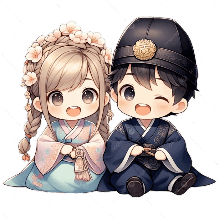 Hình ảnh Chibi Hanbok Truyền Thống Hàn Quốc PNG , Hanbok Hàn Quốc Chibi,  Hanbok Truyền Thống Của Hàn Quốc, Hanbok Hàn Quốc PNG trong suốt và Vector  để tải xuống miễn