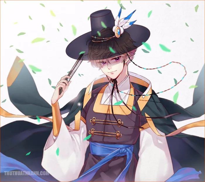 Hình ảnh anime Hàn Quốc đẹp trẻ trung, cute dễ thương nhất