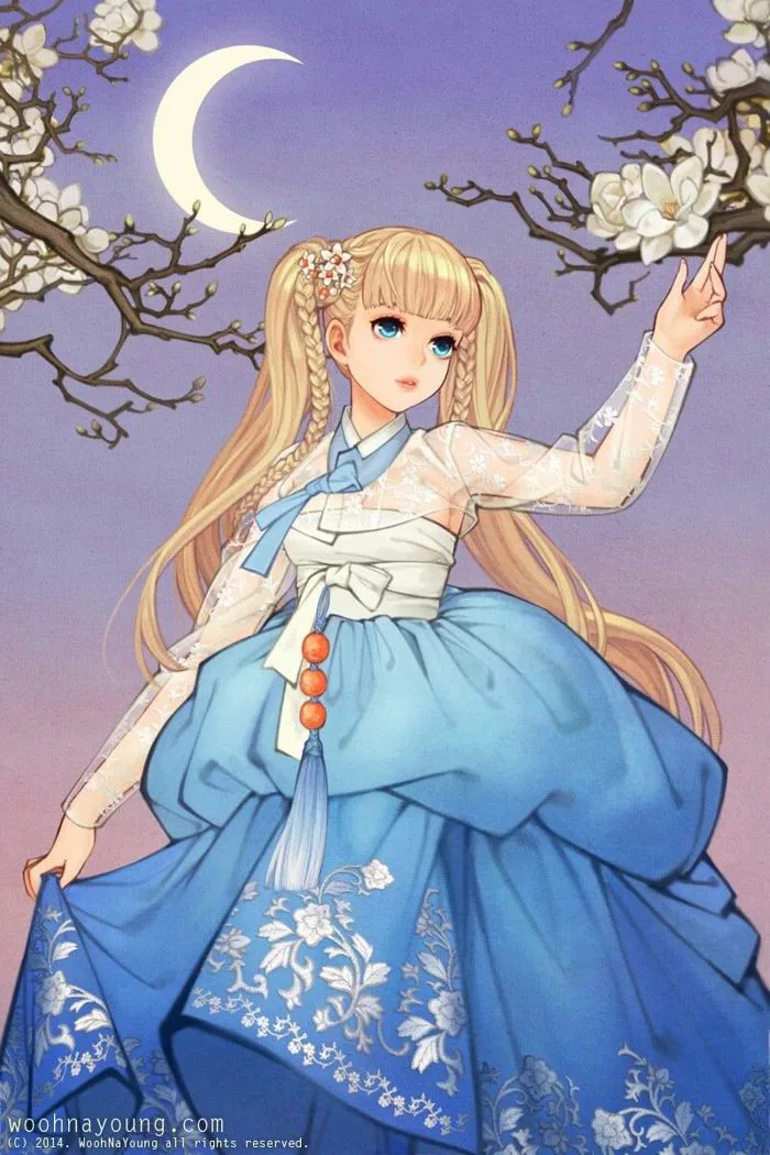 Hình ảnh anime Hàn Quốc đẹp trẻ trung, cute dễ thương nhất