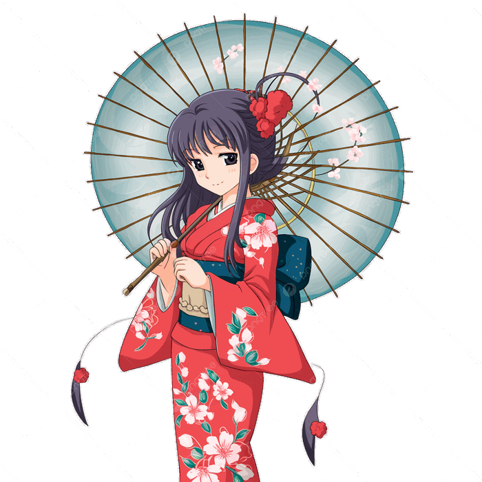 Hình ảnh Cô Gái Mặc Kimono Truyền Thống Của Nhật Bản Với Chiếc ô PNG ,  Tiếng Nhật, Kimono, Ngày Trưởng Thành Nhật Bản PNG trong suốt và Vector để  tải xuống