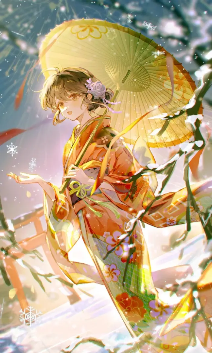 200+ Hình ảnh anime nữ mặc kimono lung linh, duyên dáng nhất