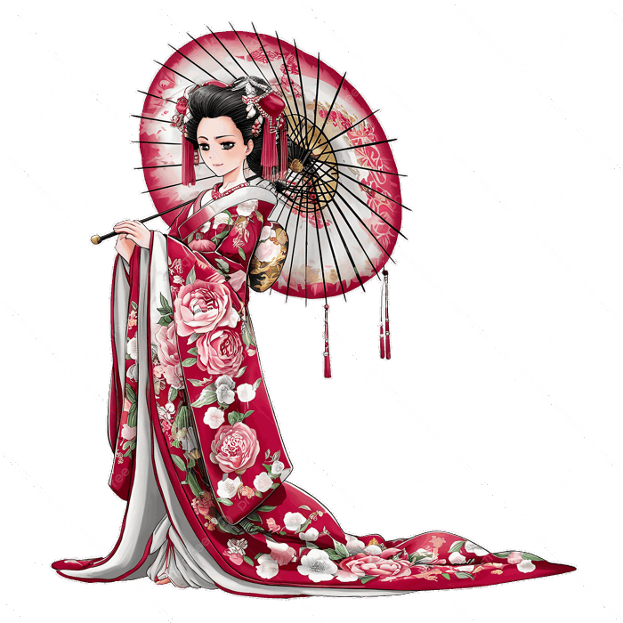 Hình ảnh Cô Gái Mặc Kimono Truyền Thống Của Nhật Bản PNG , Tiếng Nhật,  Kimono, Ngày Trưởng Thành Nhật Bản PNG trong suốt và Vector để tải xuống  miễn phí